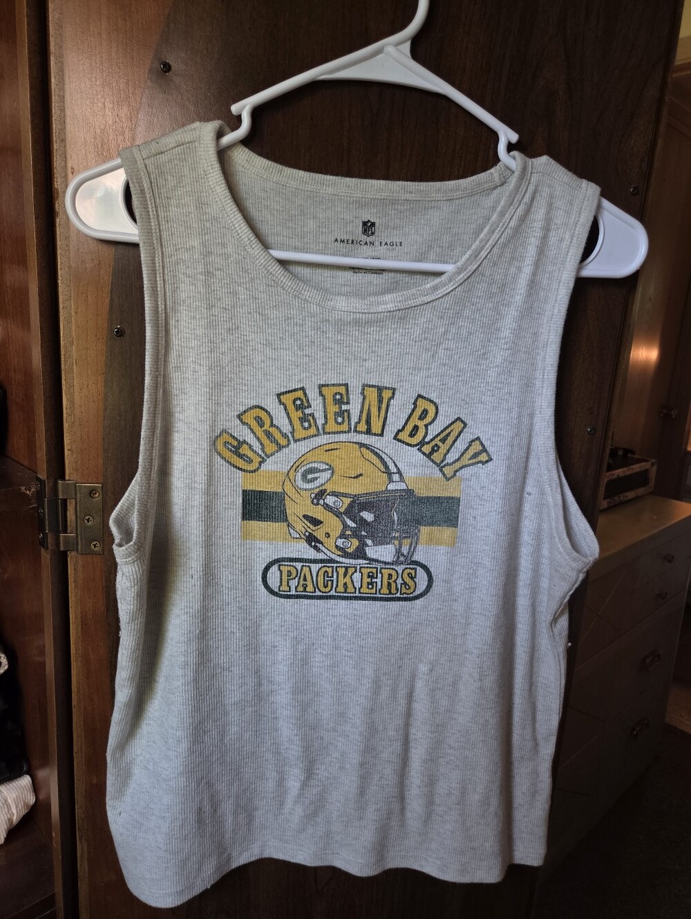 American Eagle Green Bay Packers Graphic Tank Top
